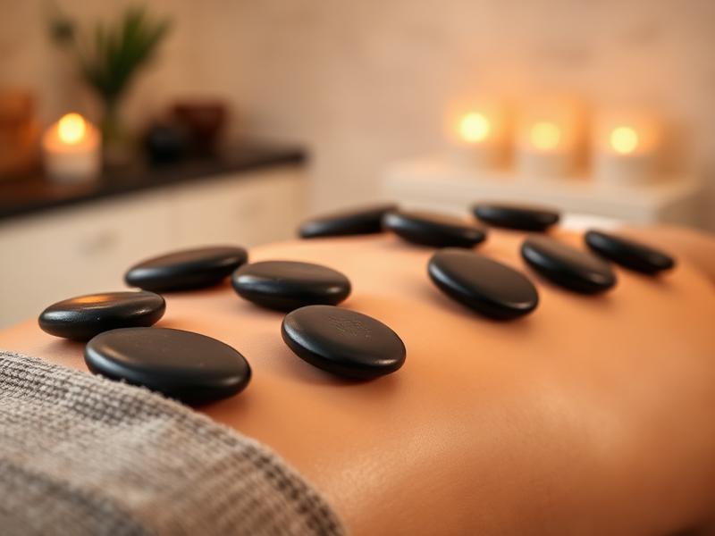 Massagem Terapêutica com Pedras Quentes